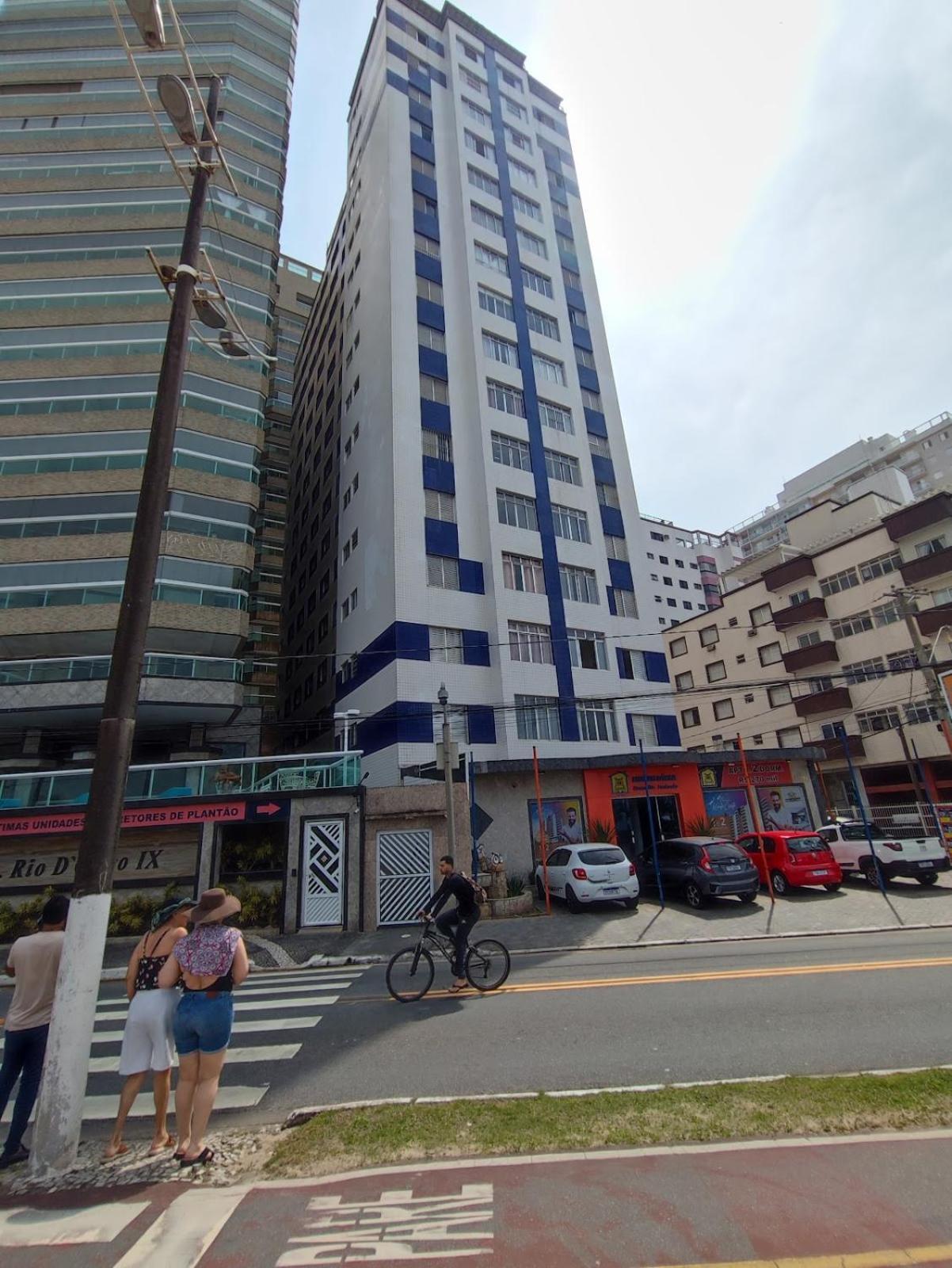 Apartamento Kitnet Pe Na Areia Praia Ocian Praia Grande  Kültér fotó