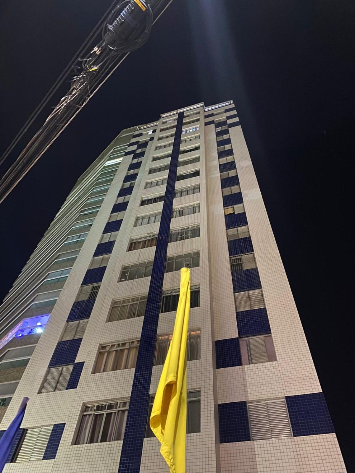 Apartamento Kitnet Pe Na Areia Praia Ocian Praia Grande  Kültér fotó